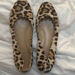 Leopard print Chloé ballet flats